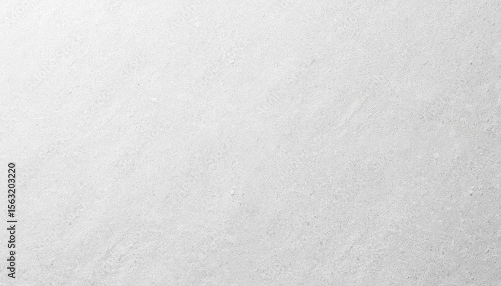 Fototapeta premium White spotted paper texture background with blank copy space. Cardboard sheet with rough pattern, rustic wall. Empty light canvas with natural grain, used for vintage scrapbooking art.