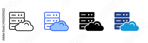 Cloud Server Icon