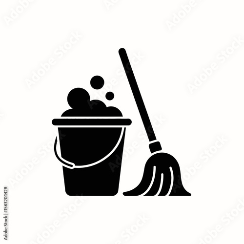 set of cleaning tools