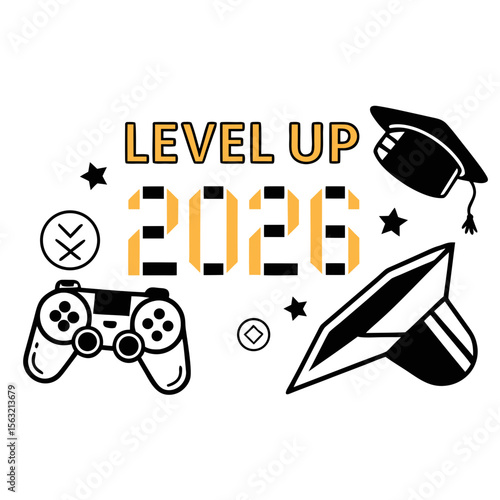 Level Up Gaming Graduation Celebration 2026 controller