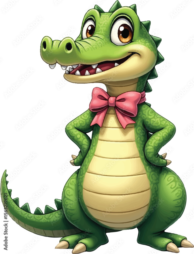 Fototapeta premium Kind of crocodile
