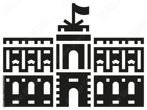 Hofburg Palace (Neue Burg Wing) – Vienna, Austria (glyph icon) 