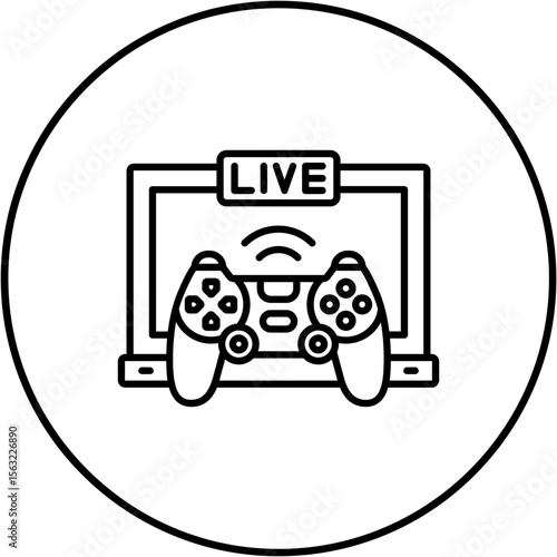 Live gaming Icon