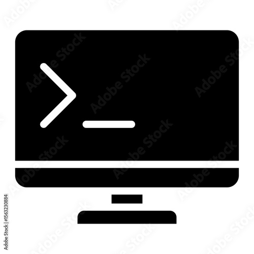 Terminal Prompt  Icon Element For Design