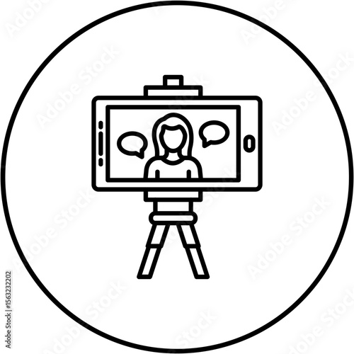 Vlogging Icon