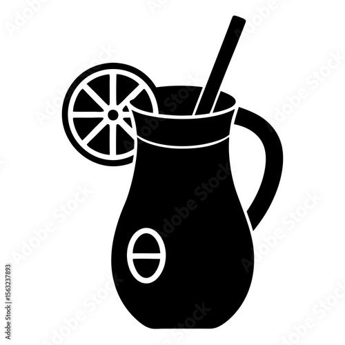 illustration of a glass of lemonade