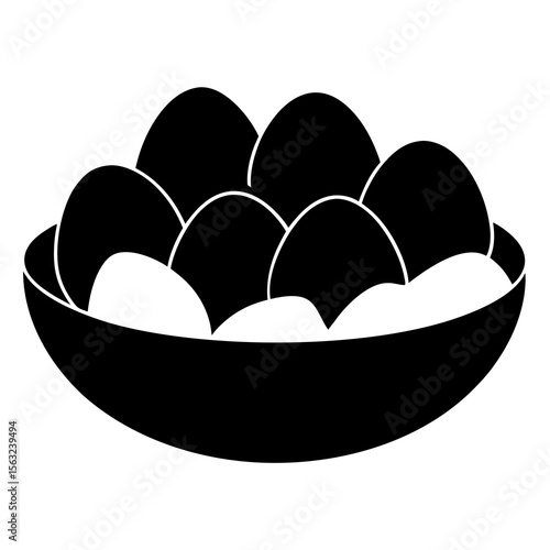 scrambled eggs vector illustration of an abstract background