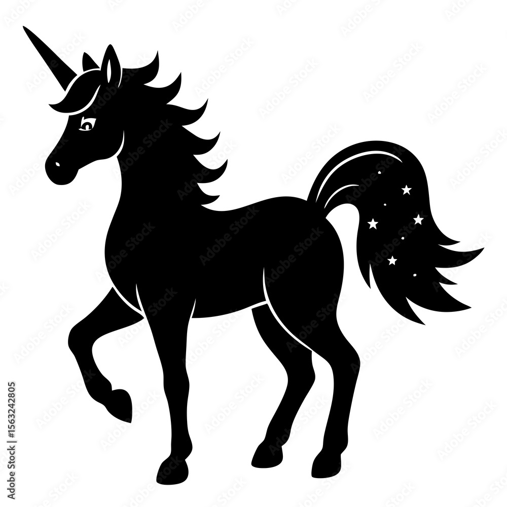 Unicorn Silhouette Unicorn Silhouette
