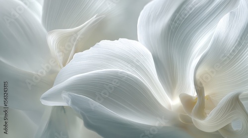 A close up of a white flower