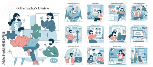 Exploring the Online Teachers Lifestyle A Closer Look into Virtual Education Practices