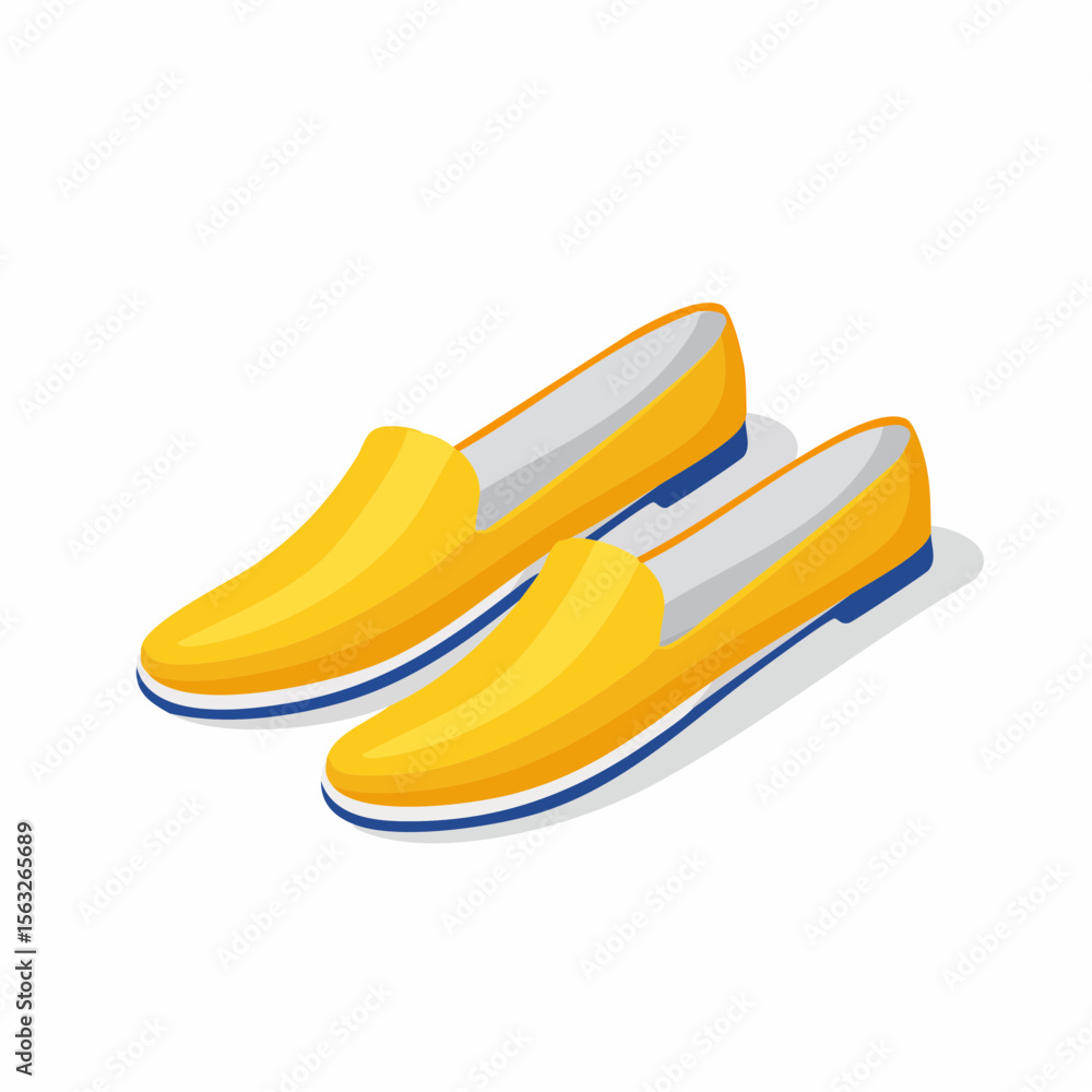 Stylish Yellow Slip-On Shoes Comfortable and Trendy Footwear Stylish Yellow Slip-On Shoes Comfortable and Trendy Footwear