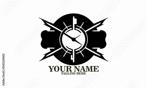 illustration vector repeat day time. National repeat day vector illustration time loop icon and logo design