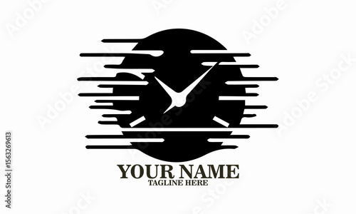 illustration vector repeat day time. National repeat day vector illustration time loop icon and logo design