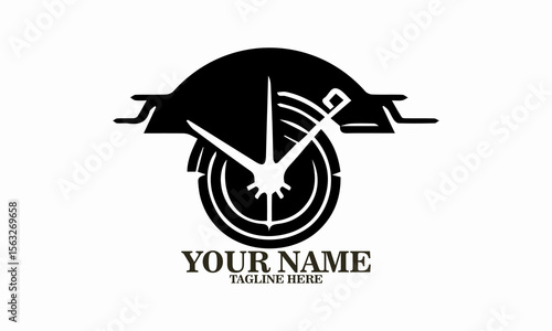 illustration vector repeat day time. National repeat day vector illustration time loop icon and logo design