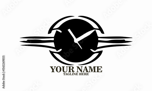 illustration vector repeat day time. National repeat day vector illustration time loop icon and logo design