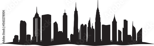 Modern Cityscape Silhouette