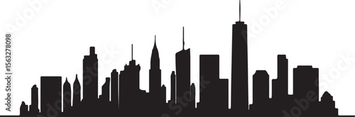 Modern Cityscape Silhouette