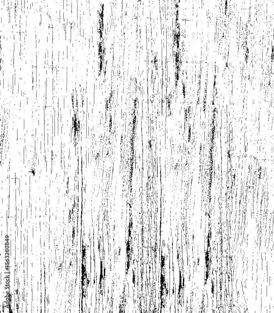 Fototapeta premium Vector grunge wood texture. Distressed, grainy overlay for vintage effects. 