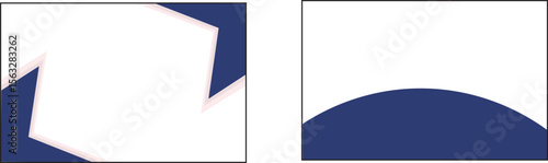 Template of professional business name card