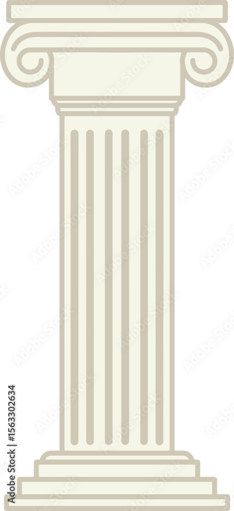 Fototapeta premium 신전 기둥