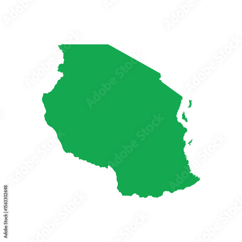 United Republic of Tanzania Map Boundary