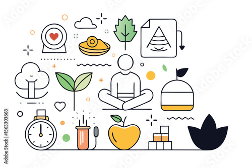 Mindfulness, Meditation, and Healthy Lifestyle Achieving Inner Peace and Well-being Through Conscious Living
