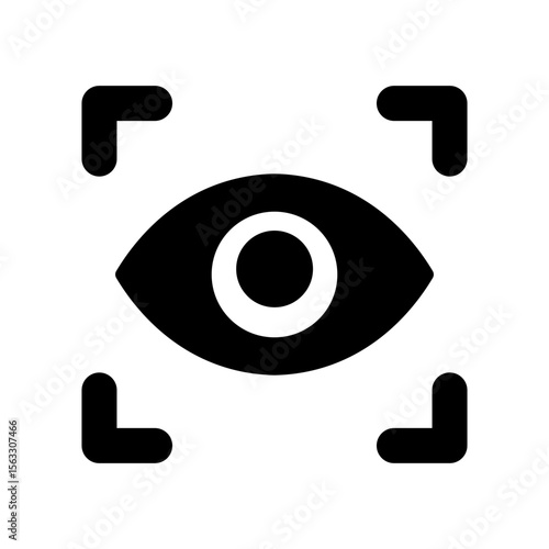 eye view visibility vision icon
