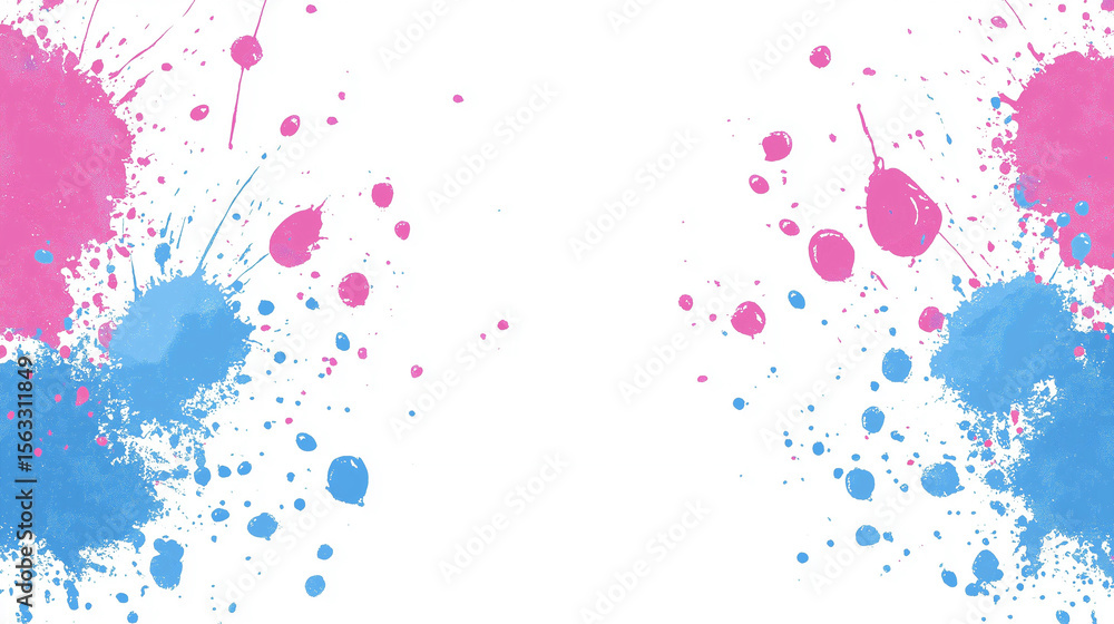 Fototapeta premium Creative splash with color for digital use