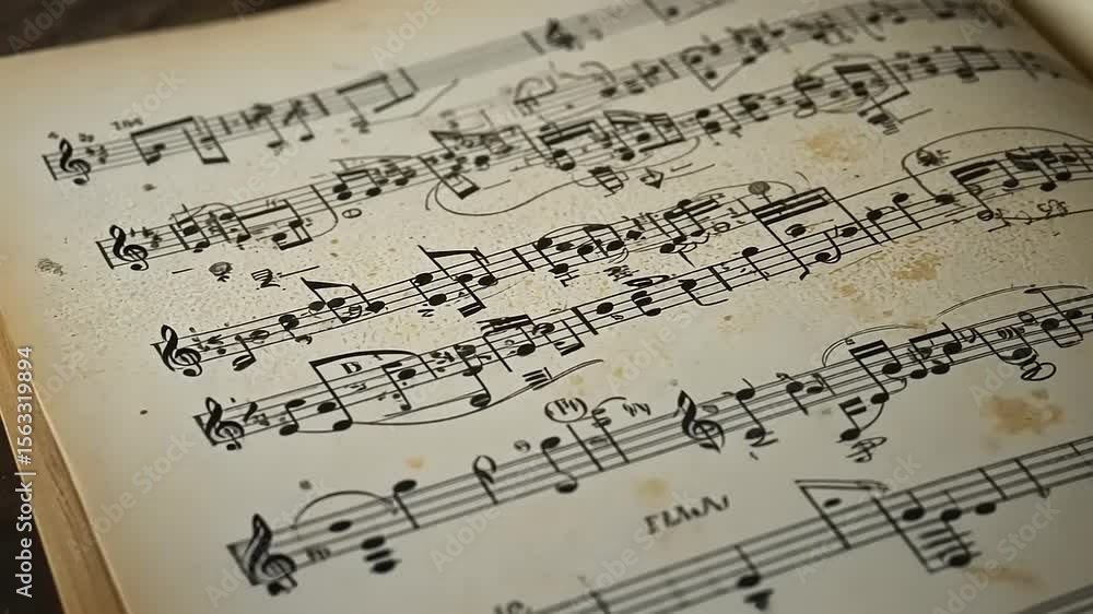 old music notes old music notes
