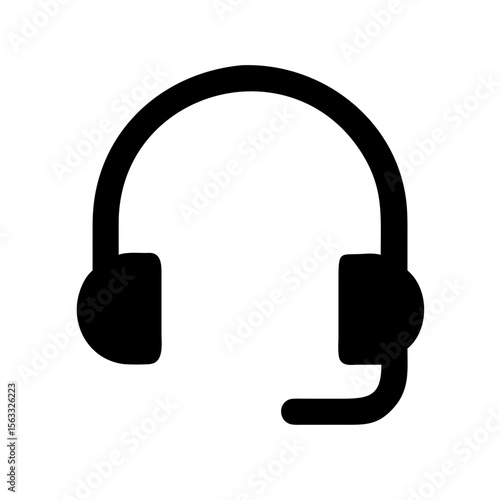 This image shows a headset icon, ideal for websites or blogs related to customer service, online support, communication, gaming, or audio technology.

