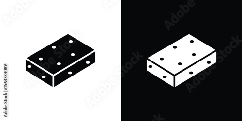 Halva icon Set collection. Vector silhouette.