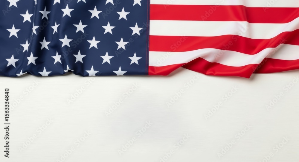 Naklejka premium American flag polyester fabric patriotic design usa theme decoration for independence day