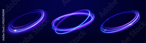 png circular vortex radiant twirl magic sparkle spin neon background abstract wave glare flash bright design glow line effect frame motion round shimmer energy

