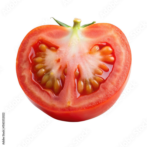 Wallpaper Mural half of tomato isolated on transparent background Torontodigital.ca