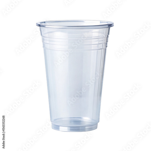 Wallpaper Mural Plastic glass isolated on transparent background Torontodigital.ca