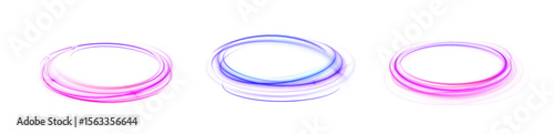 png spiral swirl glowing neon ring light magic effect modern transparent fantasy energy line futuristic motion dynamic trail glow circular shadow rounded luxury twirl power curve particle vortex


