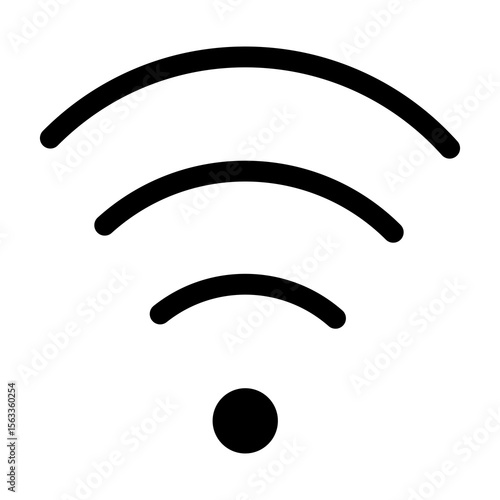 wireless network icon. wi fi icon