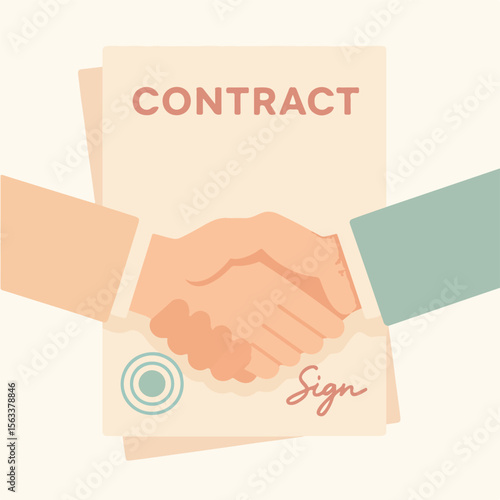vector character employment contract