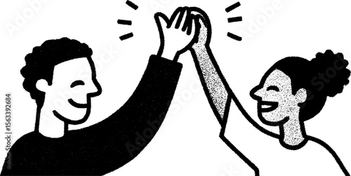 Joyful kitchen dance: playful interaction between two people