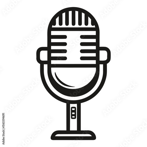 vector microphone icon