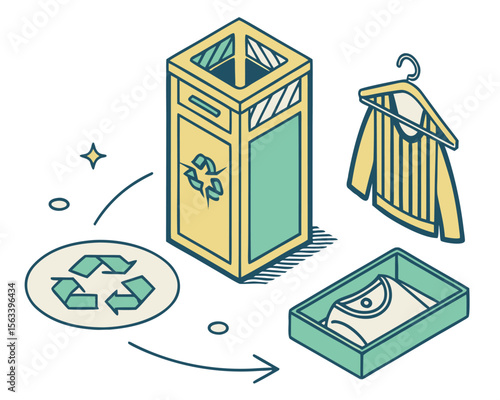 Circular Economy Infographic Elements - Sustainability Vector Toolkit