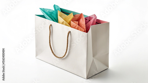 colorful paper bags