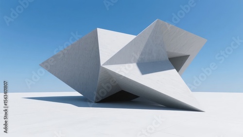 Abstract Geometric Structure in a Minimalist Landscape