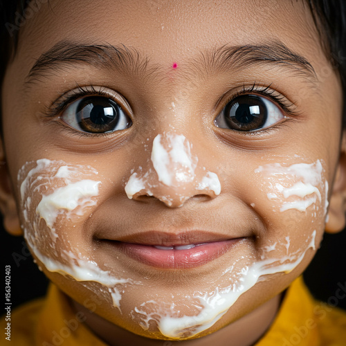Adorable Indian Baby's Joyf...