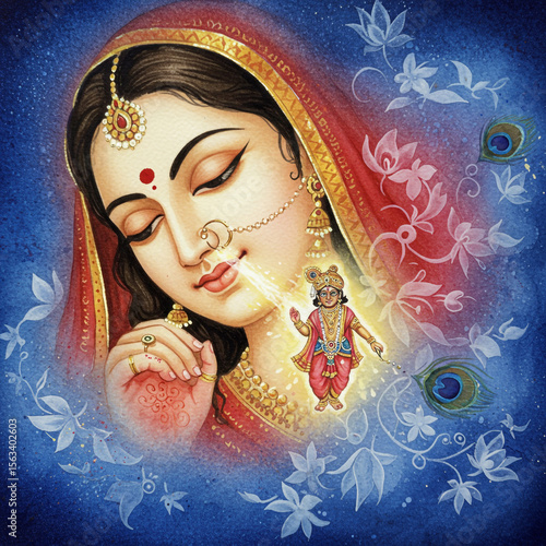 Divine Mother with Little K...