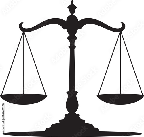 Classic Scales of Justice Legal Icon