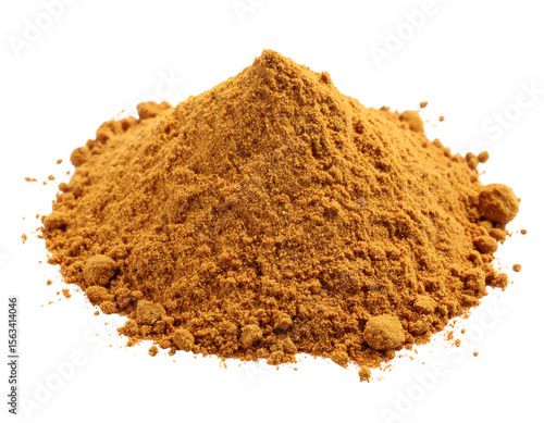  Pile of Pumpkin Pie Spice Powder  White Background PNG
