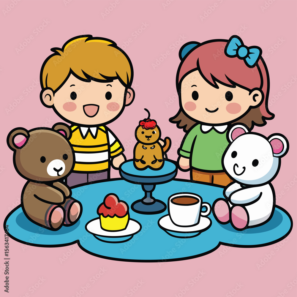 girl and boy girl and boy