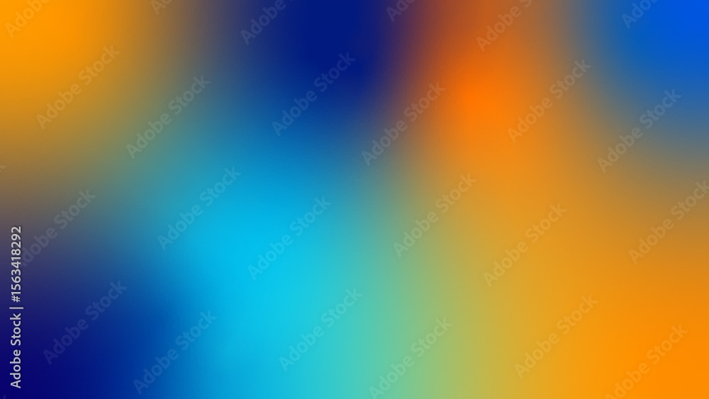 Obraz premium Fundo Degradê Colorido com Tons Quentes e Frios Misturados