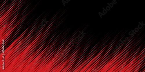 Halftone dots red and blue color pattern gradient grunge texture background. Dot pop art comic sport style vector illustration. modern background